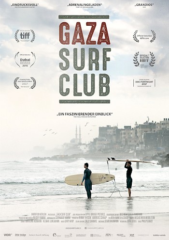 plakat Gaza Surf Club