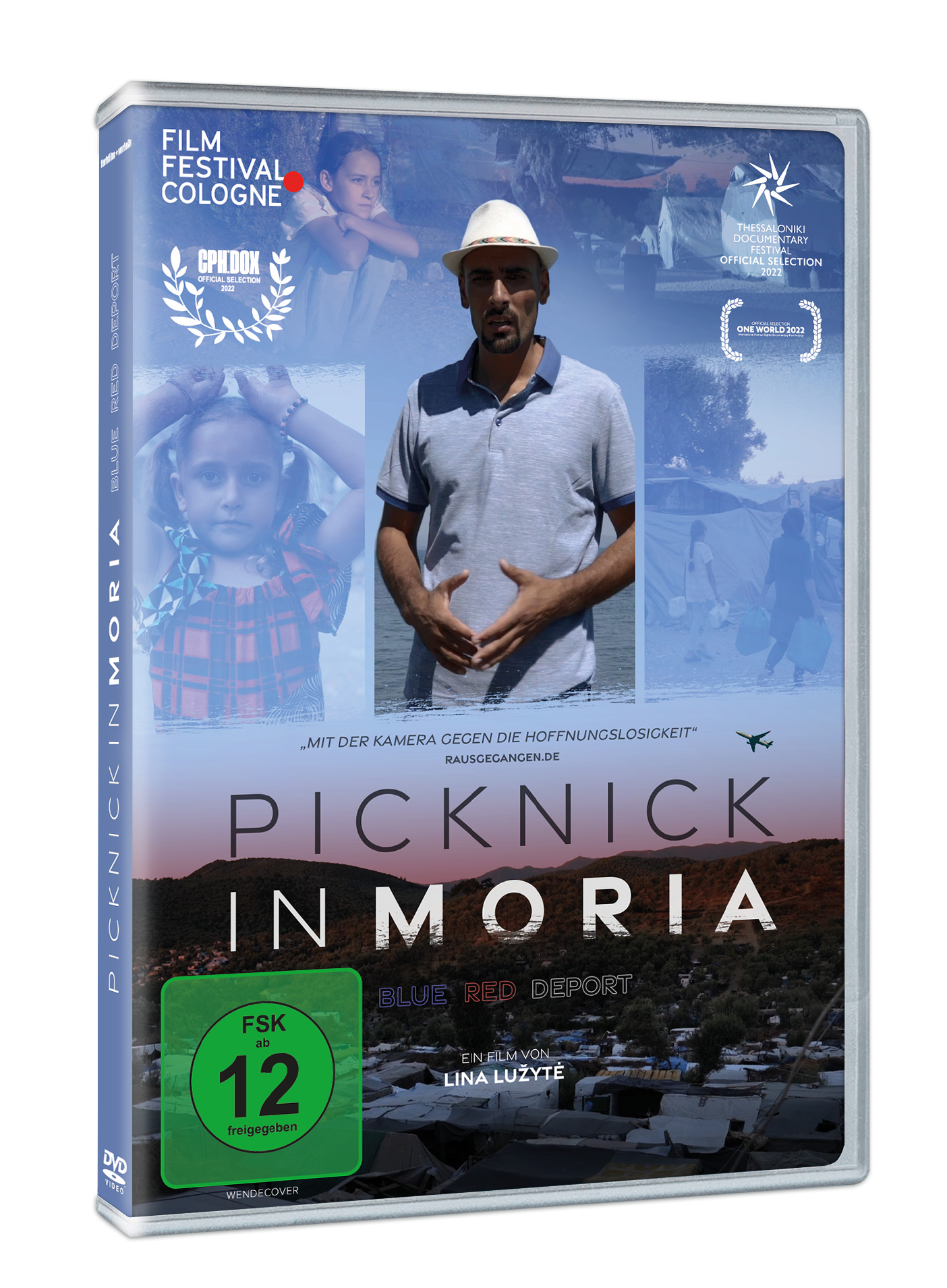 packshot Picknick in Moria - Blue Red Deport