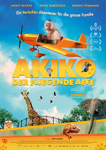 plakat Akiko – der fliegende Affe